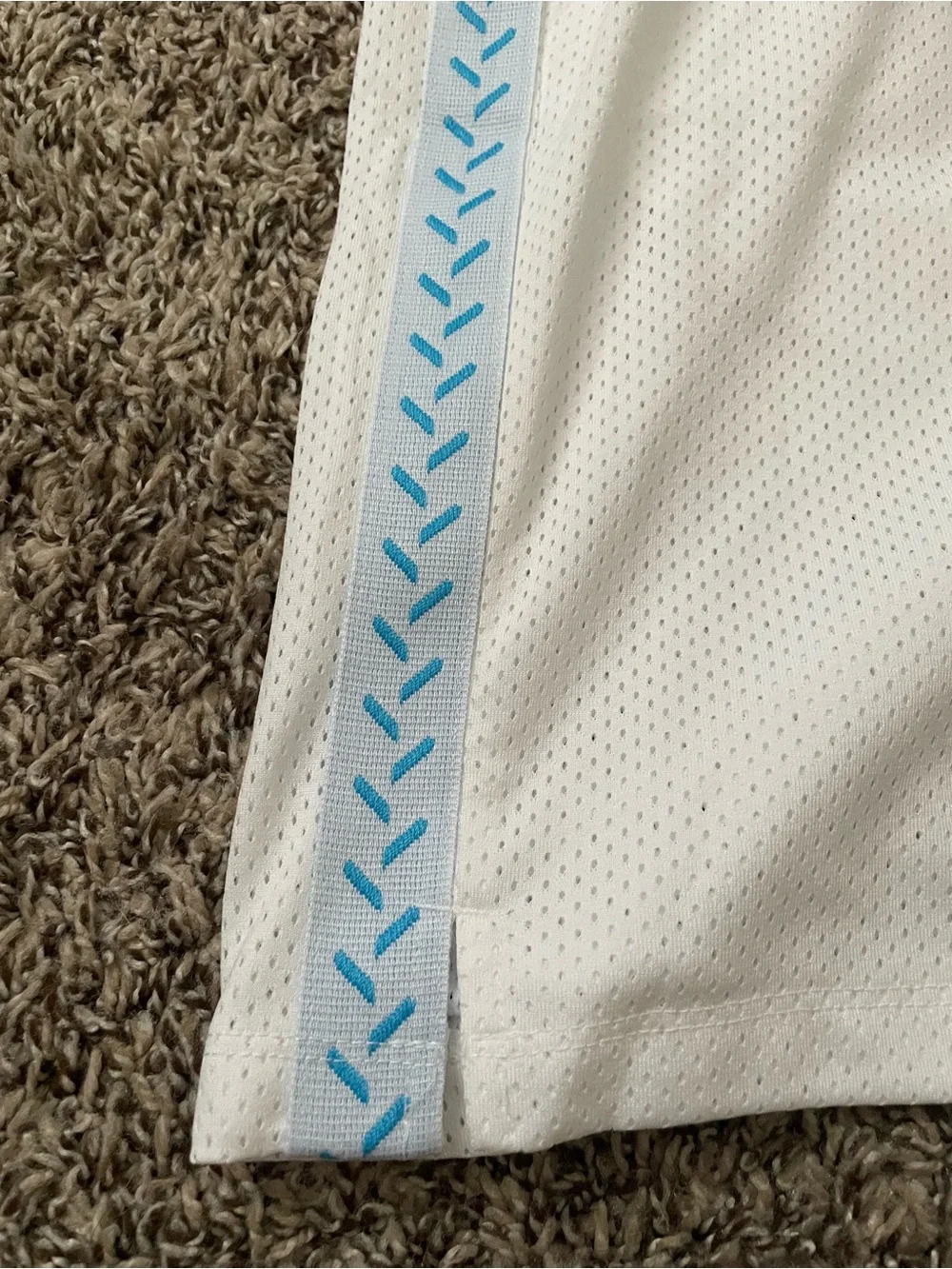 Air Jordan Men's White Athletic Shorts